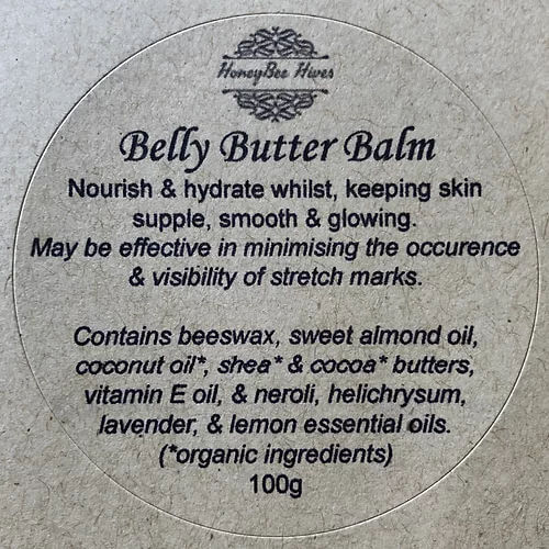 Belly Butter Balms - HoneyBee Hives