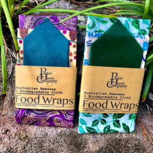 Beeswax Wraps 3 Pack - HoneyBee Hives