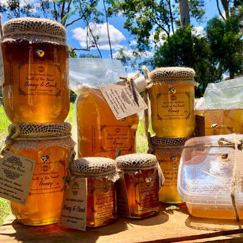 HoneyBee Hives range of honey products