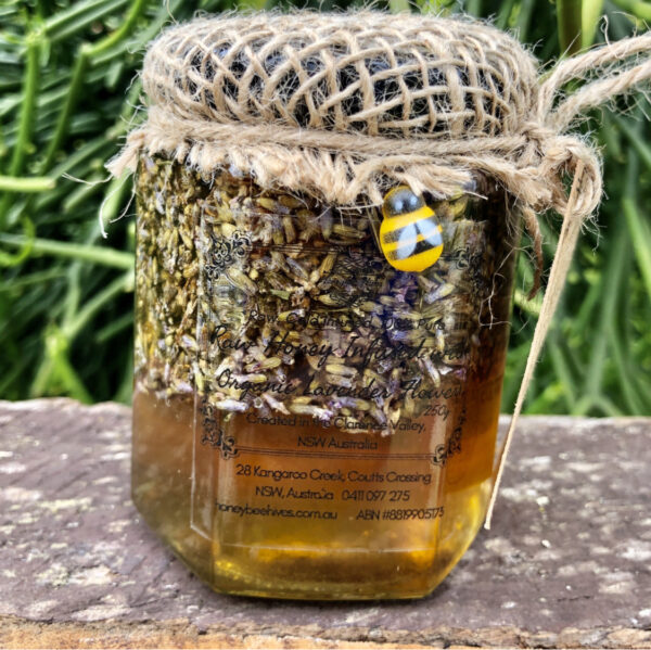 Lavender-Infused Raw Honey 250g