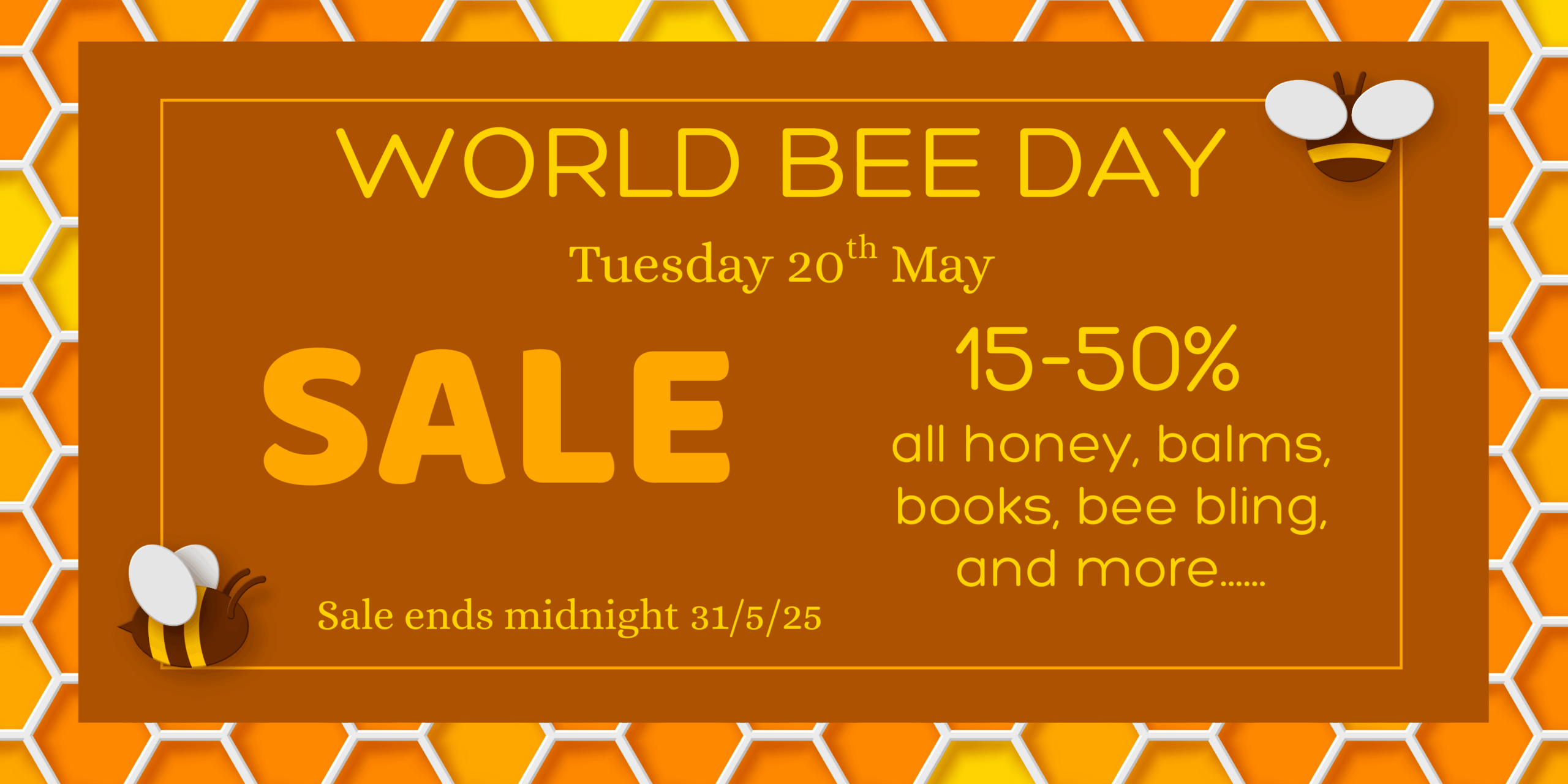 World Bee Day (Banner Landscape)